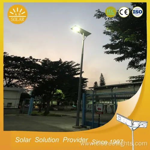 6m Pole Mounted Split Panel High Lumen Solar Street Light